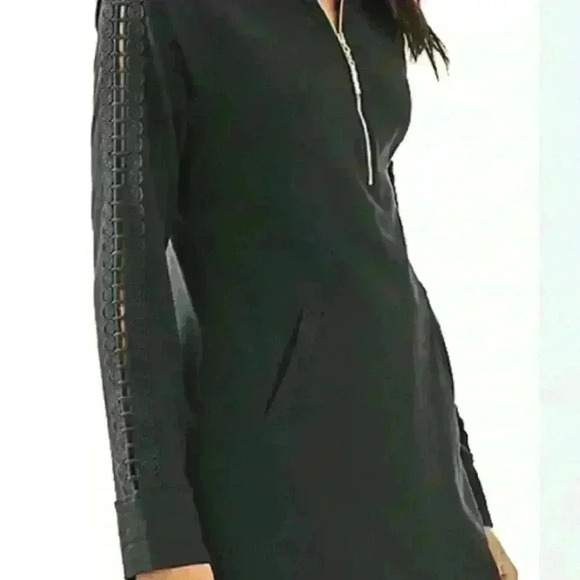 Lilly Pulitzer black pull over sweater dress  size xs. So comfortable on. 🍓♥️🌹 - Picture 2 of 2